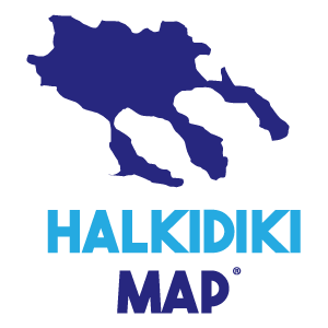 Halkidiki Map – by MasterFold S.A Λογότυπο