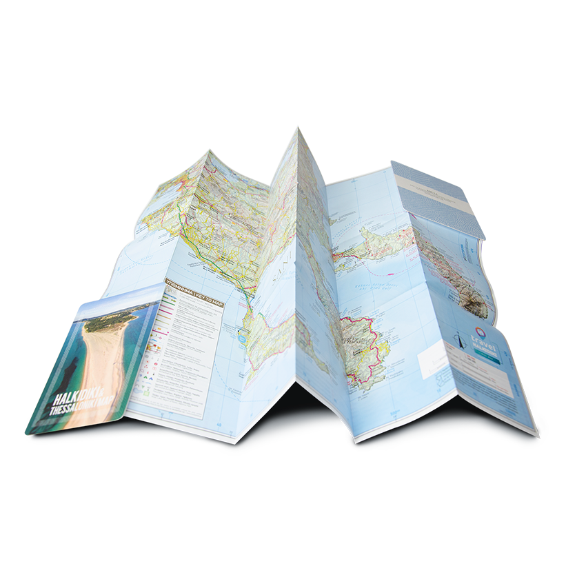Halkidiki Map